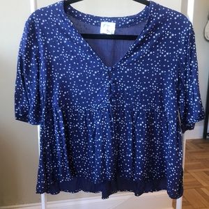 Alice & Uo Star Blouse Size Small